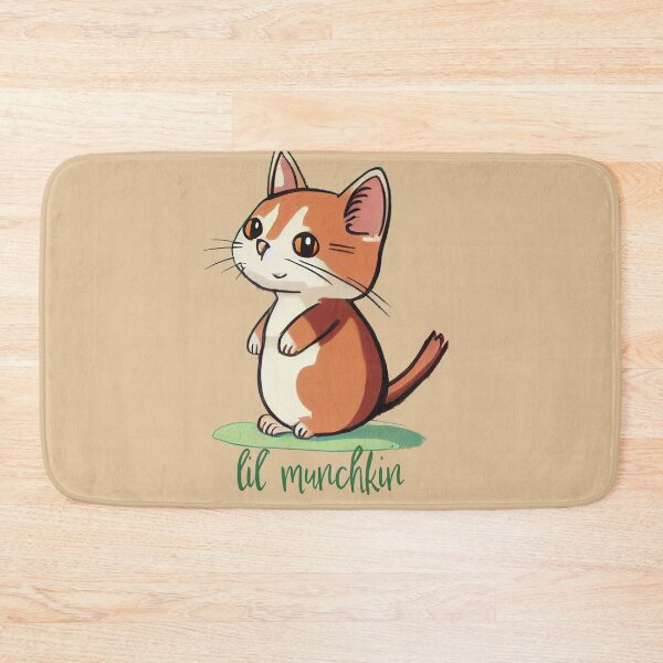 Item preview, Kids Lil Munchkin Cat Illustration designed and sold by ThePurpleMelon.