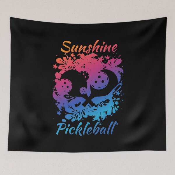 Item preview, Sunshine Pickleball - Fun Pickleball Quote designed and sold by WisdomInspired.