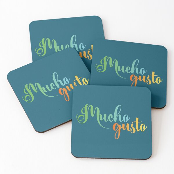Item preview, Mucho gusto - spanish language - Nice to meet you designed and sold by ALLURE-minimal.