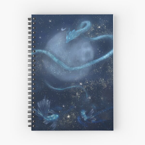 Item preview, Glittery Fish and the Moon Dragon  designed and sold by IcyArtShop.