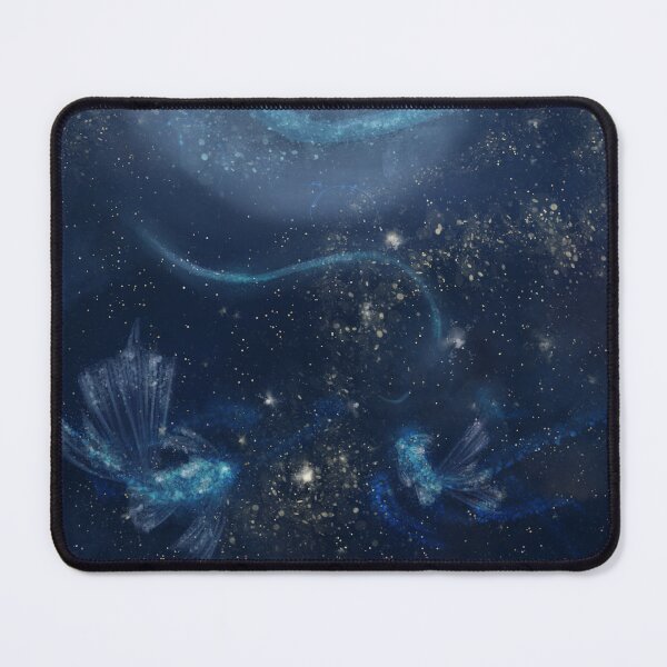 Item preview, Glittery Fish and the Moon Dragon designed and sold by IcyArtShop.