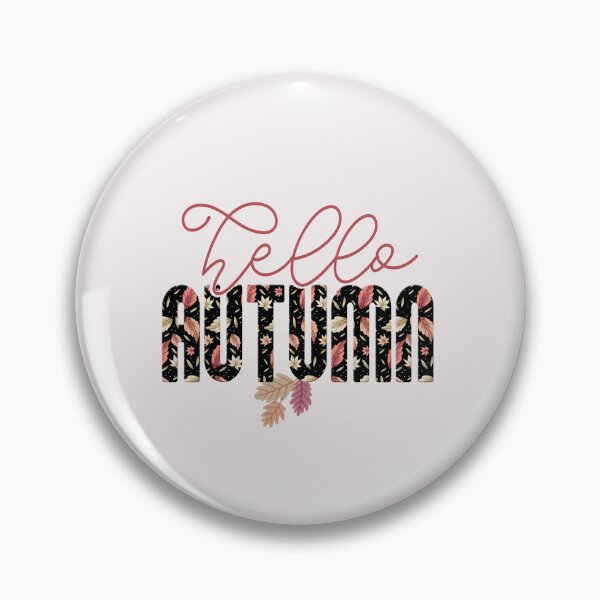 Item preview, Hello Autumn Typography designed and sold by HappyLifeCreate.