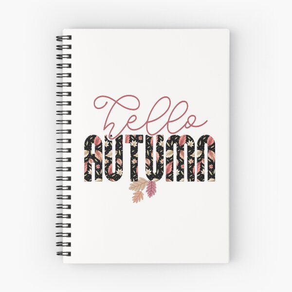 Item preview, Hello Autumn Typography designed and sold by HappyLifeCreate.