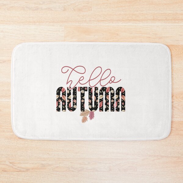 Item preview, Hello Autumn Typography designed and sold by HappyLifeCreate.
