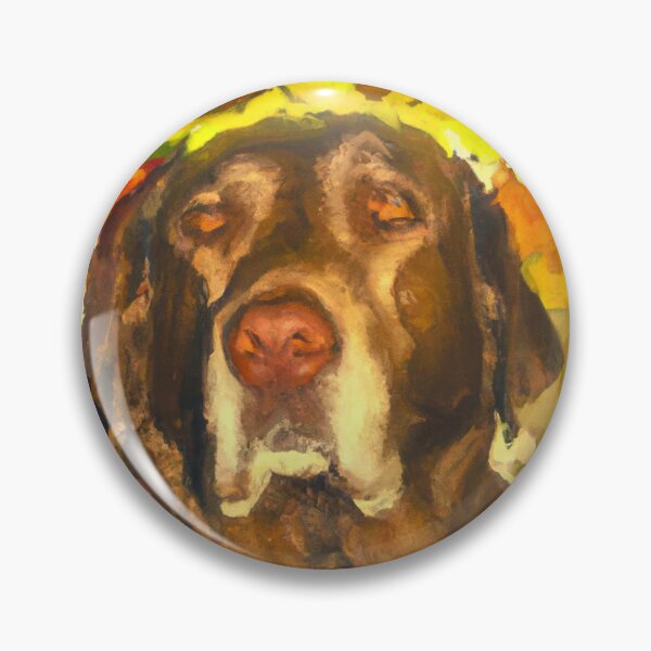 Item preview, Labrador in flowers designed and sold by Lolly's Lane Shoppe.