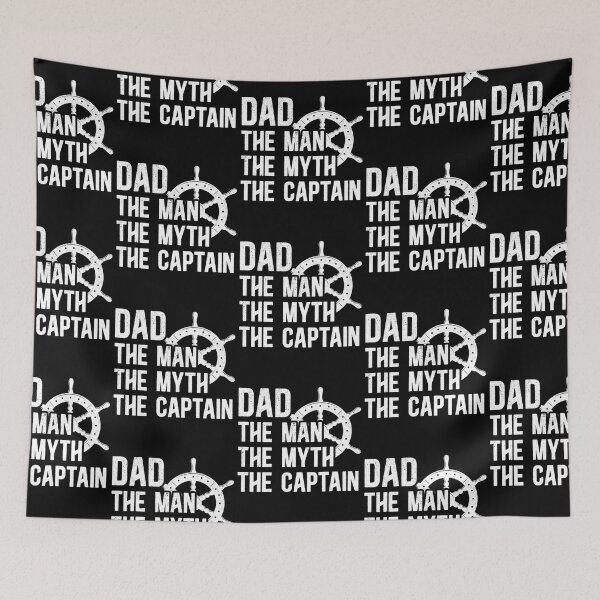 Item preview, Sailing Dad The Man The Myth The Captain designed and sold by lloyd68.