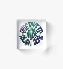 Guds rike er midt iblant dere Acrylic Block