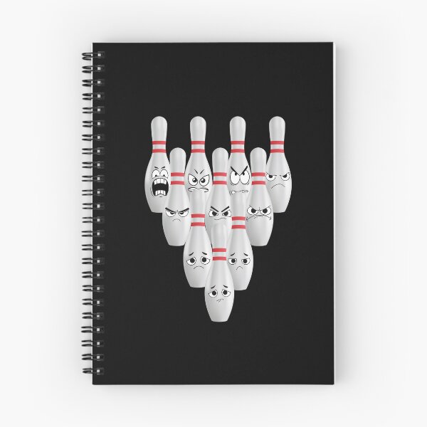Item preview, Funny Angry Bowling pins in target to knocking down designed and sold by Magic Touch  ⭐⭐⭐⭐⭐.