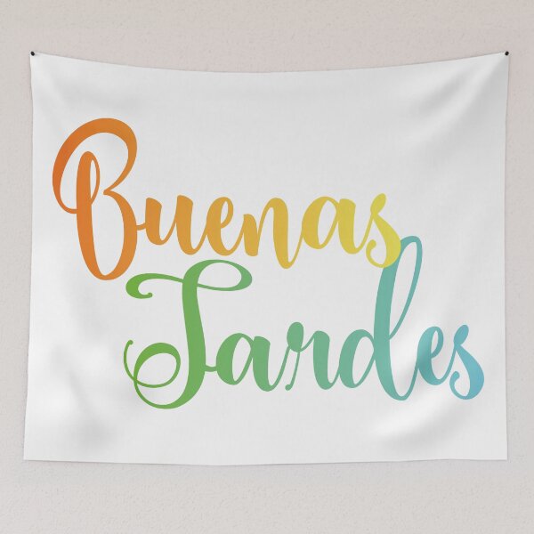 Item preview, Buenas Tardes - spanish greetings - Good afternoon Good evening designed and sold by ALLURE-minimal.