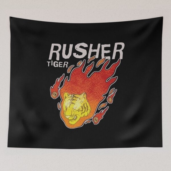 Item preview, Rusher Tiger Head On Fire designed and sold by SamirElh77.