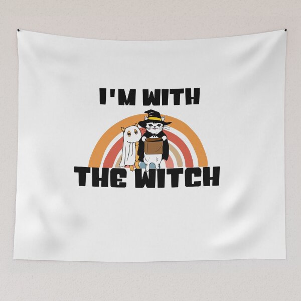 Item preview, I'm With The Witch designed and sold by MrJArts.