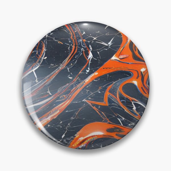 Item preview,  Marble White Black and Orange Swirl designed and sold by Jrw-Design.