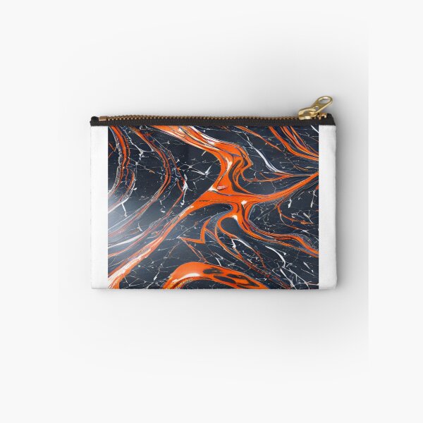 Item preview,  Marble White Black and Orange Swirl designed and sold by Jrw-Design.