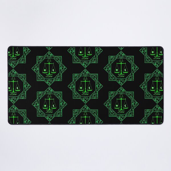 Item preview, Libra Scales in Layered Squares Zodiac design; green version designed and sold by mbuz90.