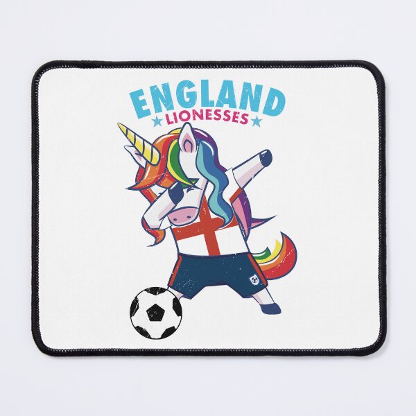 Item preview, WOSO Dabbing Football Unicorn England - Womens Soccer designed and sold by Numero14.