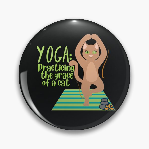 Item preview, Tree Cat Yoga Pose for the cat lovers and yoga lovers you know designed and sold by tranquilbeach.