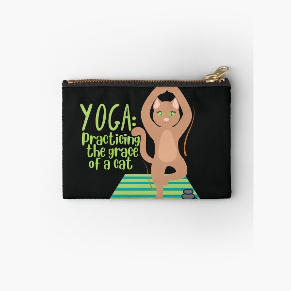 Item preview, Tree Cat Yoga Pose for the cat lovers and yoga lovers you know designed and sold by tranquilbeach.