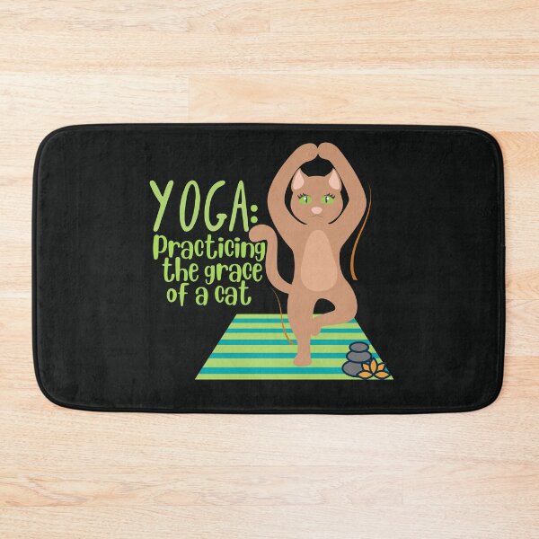 Item preview, Tree Cat Yoga Pose for the cat lovers and yoga lovers you know designed and sold by tranquilbeach.