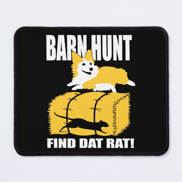 Item preview, Barn Hunt Find Dat Rat | Pembroke Corgi | NickerStickers® on Redbubble designed and sold by NickerStickers.