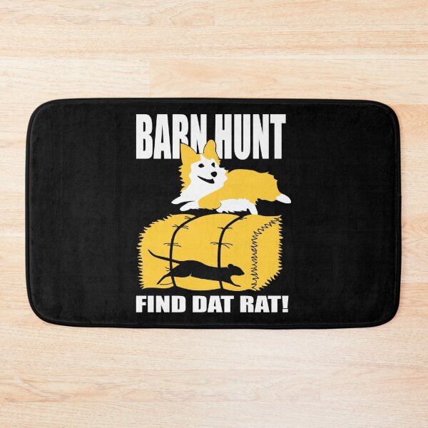 Item preview, Barn Hunt Find Dat Rat | Pembroke Corgi | NickerStickers® on Redbubble designed and sold by NickerStickers.