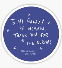Galaxy of Women - Orphan Black Sticker