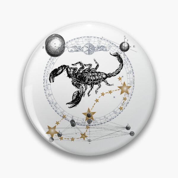 Item preview, Scorpio Zodiac Sign designed and sold by Noewi.