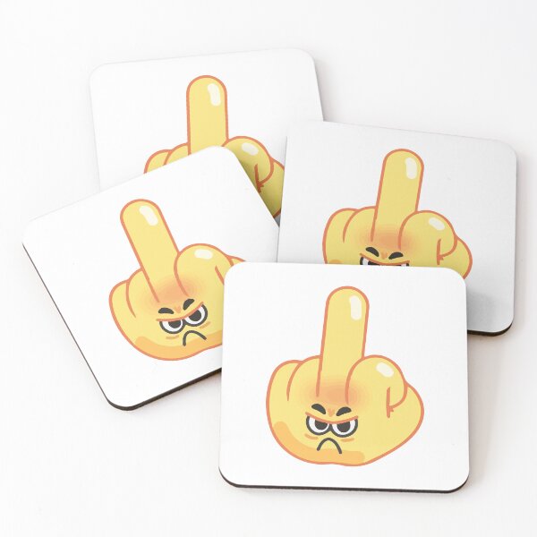 Item preview, Fuck you hand emoji designed and sold by bolkibox.
