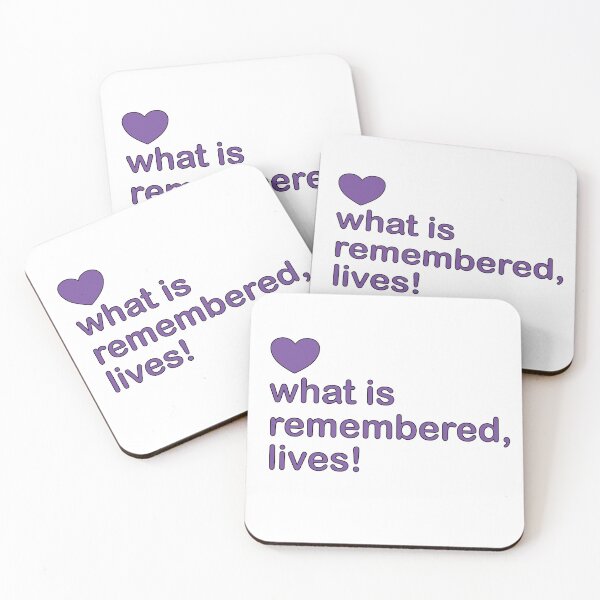 Item preview, What is remembered, lives! designed and sold by drumweaver.