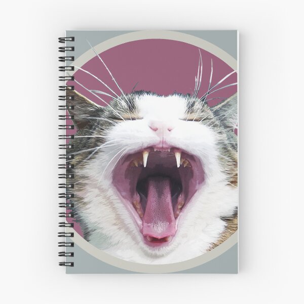 Item preview, Yawning Kitty designed and sold by JoanNinjaHen.
