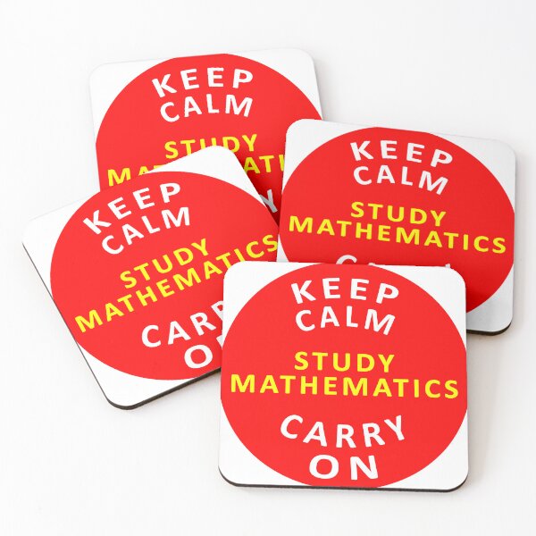 Item preview, Keep Calm - Carry On - Study Mathematics designed and sold by Ars-flos-est.