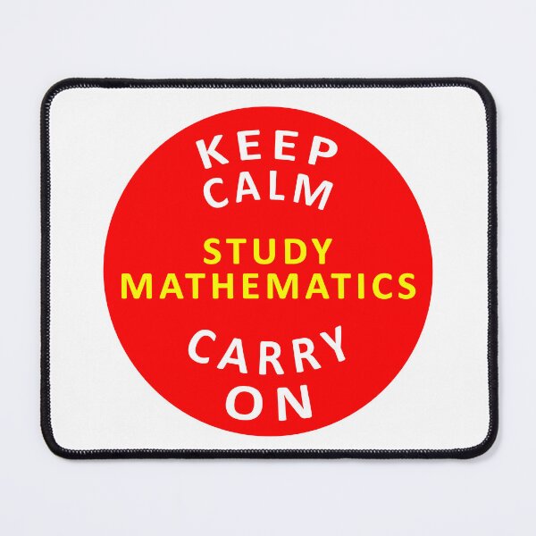 Item preview, Keep Calm - Carry On - Study Mathematics designed and sold by Ars-flos-est.