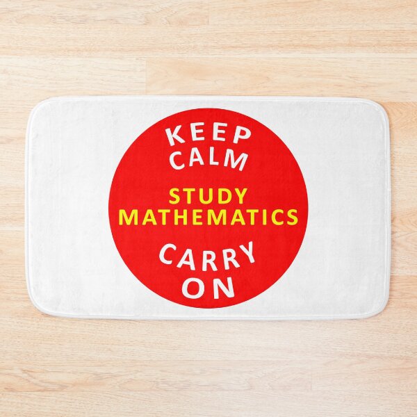Item preview, Keep Calm - Carry On - Study Mathematics designed and sold by Ars-flos-est.