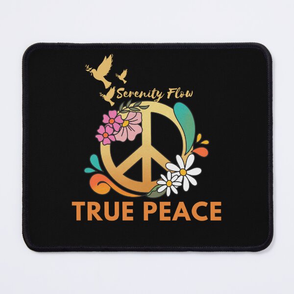 Item preview, Serenity Flow True Peace Birds Flower Colors designed and sold by kubix81.