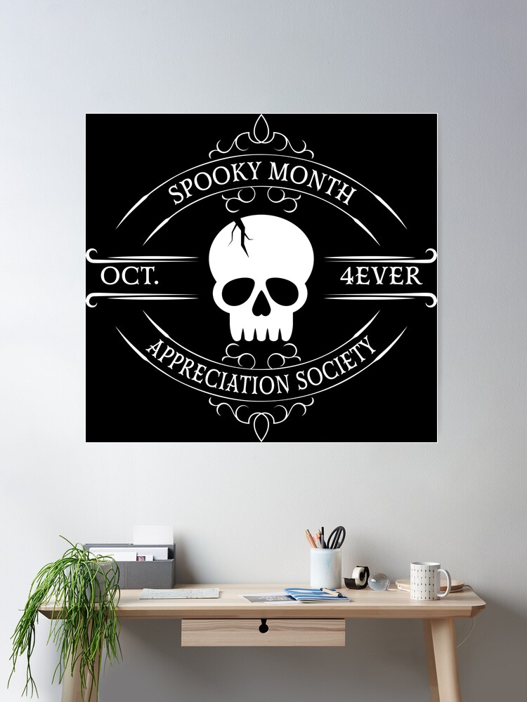 Spooky Month Appreciation Society Decal