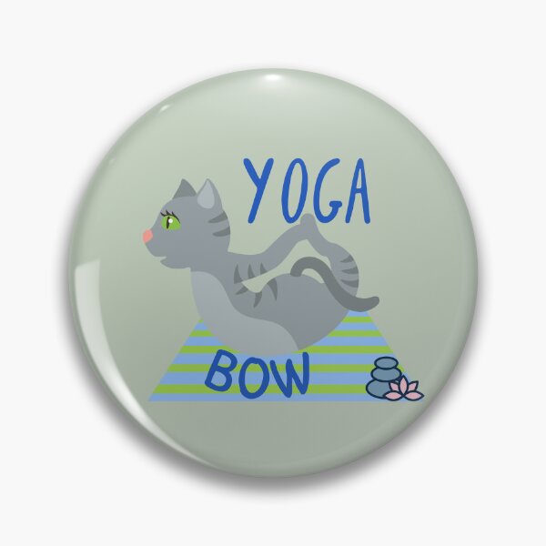 Item preview, Yoga Bow Cat Yoga Pose for the cat lovers and yoga lovers you know designed and sold by tranquilbeach.