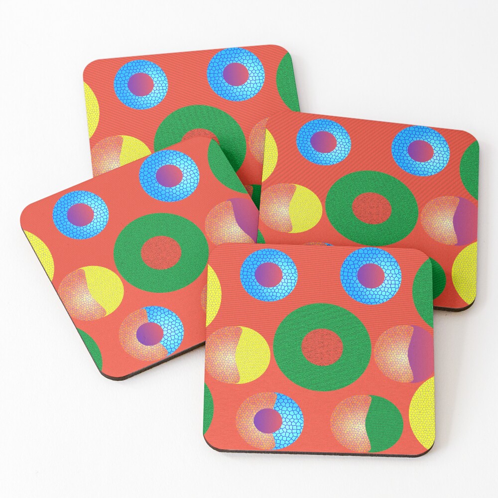 Item preview, Coasters (Set of 4) designed and sold by TondoMeander.