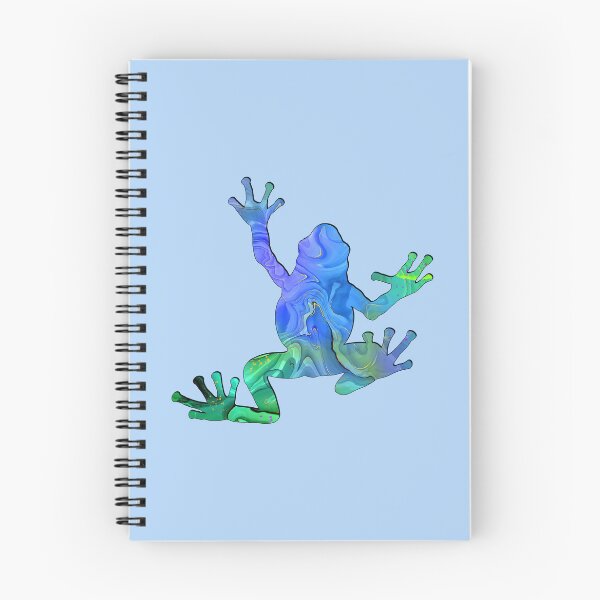 Item preview, Green and Blue Fantasy Frog Spirit Animal designed and sold by LaRoach Digital Arts.