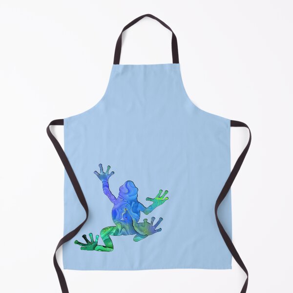 Item preview, Green and Blue Fantasy Frog Spirit Animal designed and sold by LaRoach Digital Arts.