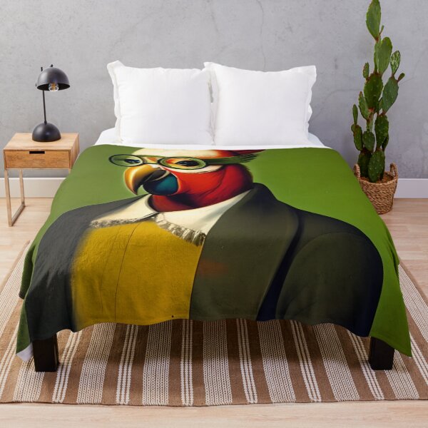 Item preview, Anthropomorphic Aristocratic Parrot designed and sold by skillunused.