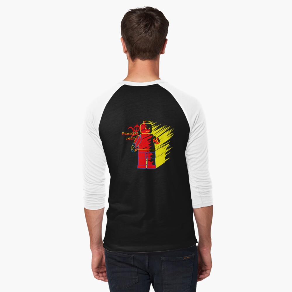 Item preview, Baseball ¾ Sleeve T-Shirt designed and sold by Fear20.