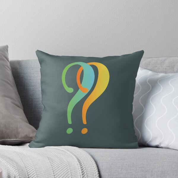 Item preview, Rainbow Question Marks - what? designed and sold by ALLURE-minimal.
