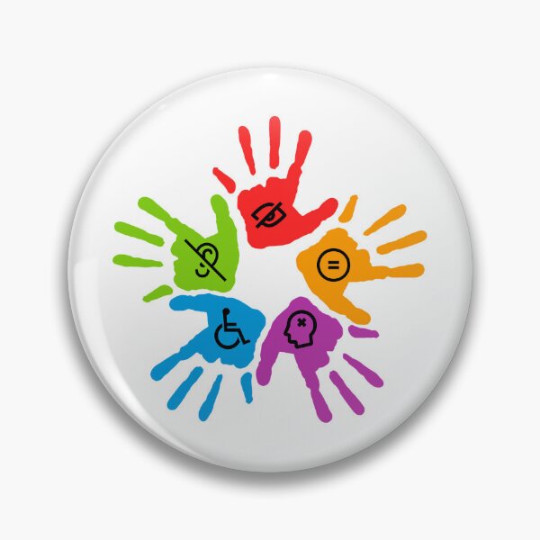 Item preview, Disability Inclusion - disability inclusion designed and sold by Dead-Poule.