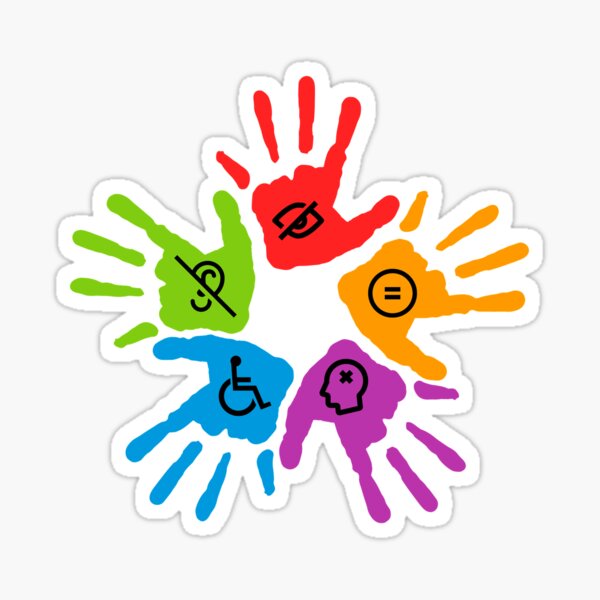 Item preview, Disability Inclusion - disability inclusion designed and sold by Dead-Poule.