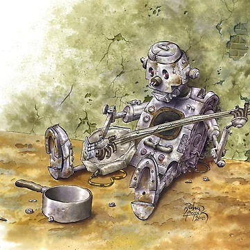 Artwork thumbnail, Poor Robot 1 by Rilystrations
