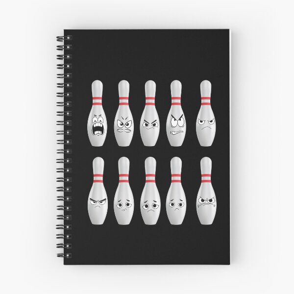 Item preview, Funny Angry Bowling pins target  designed and sold by Magic Touch  ⭐⭐⭐⭐⭐.