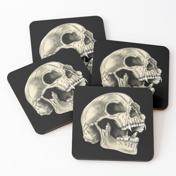 Item preview, Fanged Skull designed and sold by Kixstra.