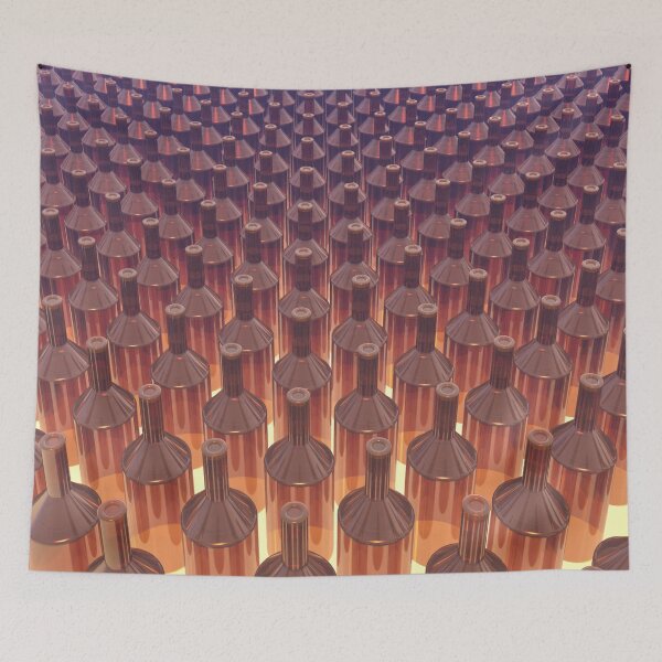 Item preview, Amber Bottles on Wall designed and sold by Phil Perkins.