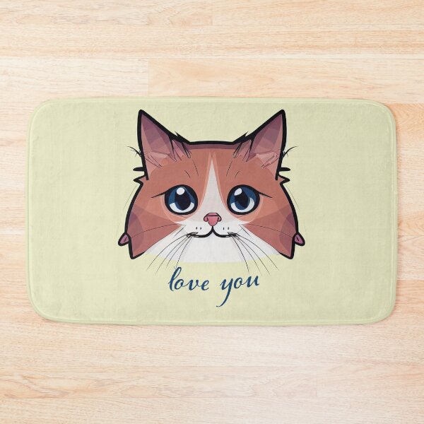 Item preview, Love You Munchkin Cat Print designed and sold by ThePurpleMelon.