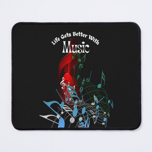 Item preview, Life Gets Better With Music designed and sold by MckinleyArt.