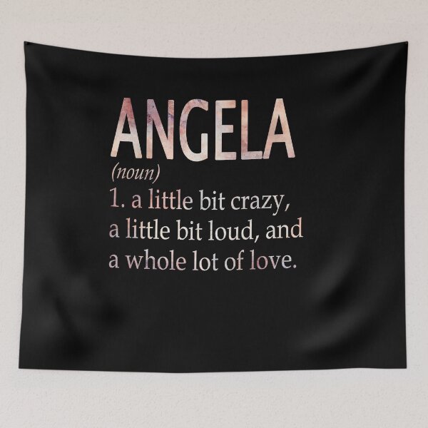 Item preview, Angela Girl Name Definition designed and sold by Alexmdast.